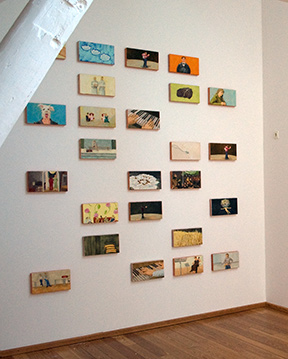 Katja Fischer mindwall Kunstverein Heinzberg 2010